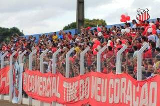 Comercial espera presença maciça do torcedor no jogo contra o Cuiabá. (Foto: Reprodução)