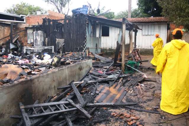 Usu&aacute;rio de drogas ateou fogo em casa que matou mulher e feriu menino