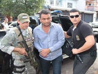 Carlos Rubén Sánchez, o &quot;Cicharon&quot;, tinha sido preso na quarta (Foto: ABC Color)