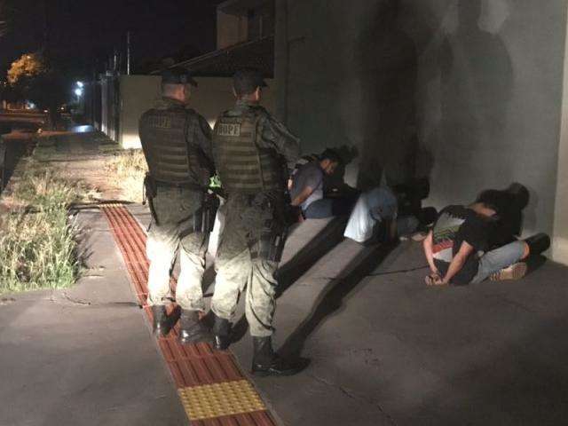  Quadrilha &eacute; presa tentando furtar ag&ecirc;ncia dos Correios na Capital