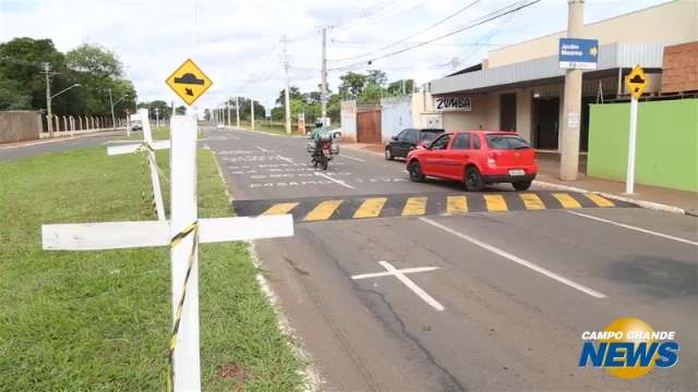 Ap&oacute;s morte, cruzamento na Guaicurus ganha quebra molas