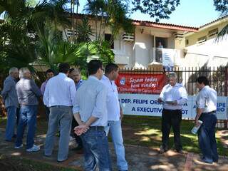 PDT fez convenção na sede do partido em Campo Grande. (Foto: Minamar Júnior)