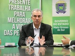 Governador do Estado, Reinaldo Azambuja, PSDB.
(Foto: Marcos Ermínio/Arquivo).