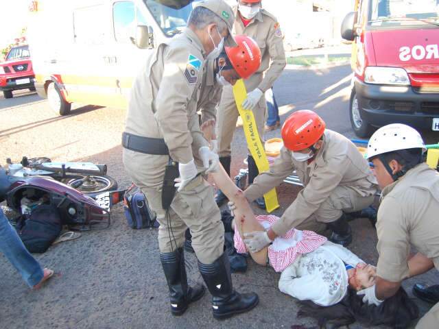 Desde o dia 1&ordm; de junho 13 pessoas morreram no tr&acirc;nsito de Campo Grande