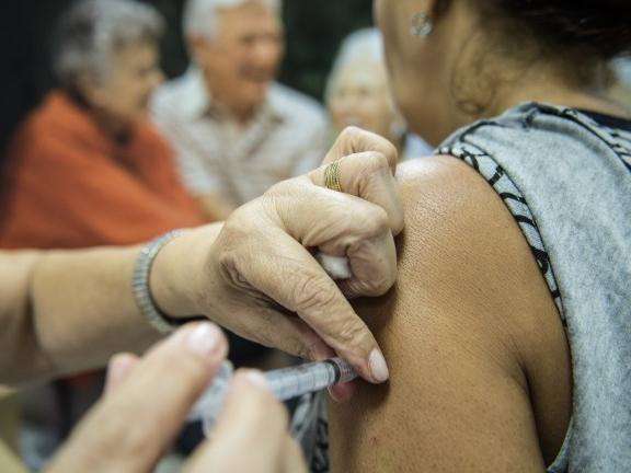 Vacina contra a gripe estar&aacute; dispon&iacute;vel nos postos a partir de ter&ccedil;a-feira
