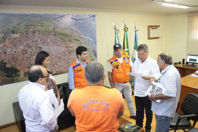 Defesa Civil inicia levantamento sobre estragos da chuva em Nova Andradina