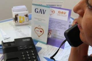 Atendimentos no GAV são mantidos sob sigilo e voluntários são treinados para ouvir e não dar conselhos. (Foto:Marcos Ermínio)