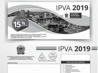 Boletos para pagamento do IPVA começaram a ser entregues; prazo para pagamento com desconto à vista é 31 de janeiro. (Imagem: Reprodução)