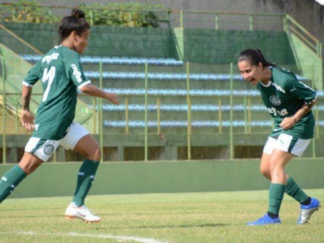 Equipe das Moreninhas perde de 8 a 0 para o Palmeiras no Brasileir&atilde;o feminino