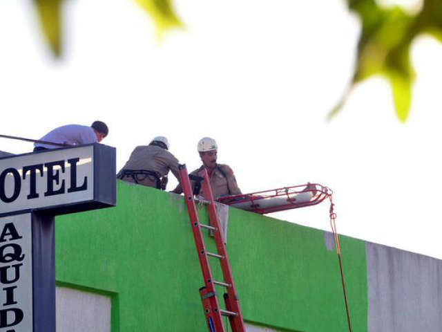  Homem morre enquanto consertava forro de hotel em Aquidauana