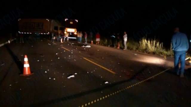 Acidente mata uma pessoa e fere duas na BR-158