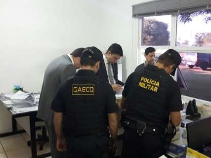 Gaeco recolhe documentos em prefeitura para apurar fraude em diárias