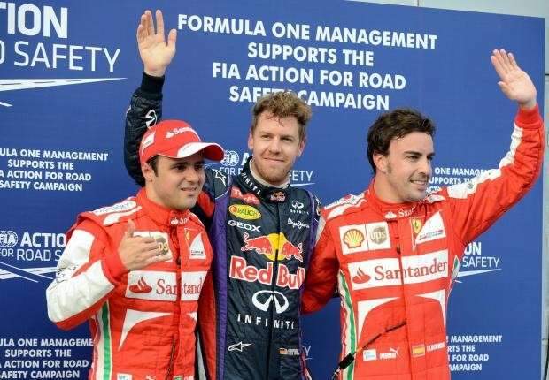 Vettel &eacute; pole e Massa larga em segundo no GP da Mal&aacute;sia 