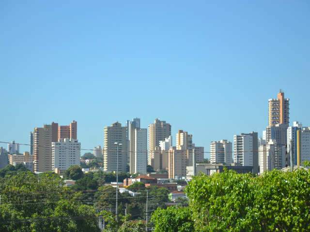 Previs&atilde;o de c&eacute;u claro e temperatura em eleva&ccedil;&atilde;o em Mato Grosso do Sul