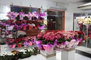 Floriculturas vão dobrar o estoque para o &quot;Dia dos Namorados&quot; (Foto: Cleber Gellio)