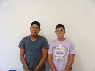 Paulo Henrique Borak, 23 anos, e Luiz Eduardo Rojas Lemos, 21 anos. (Divulgação)