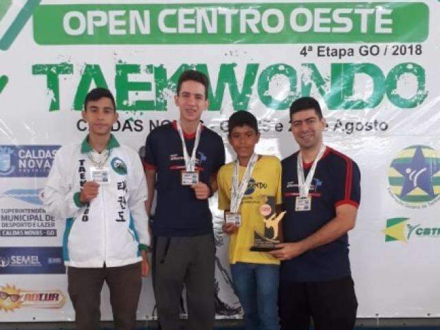 Lutadores de MS faturam medalhas no Open Centro-Oeste de Caldas Novas