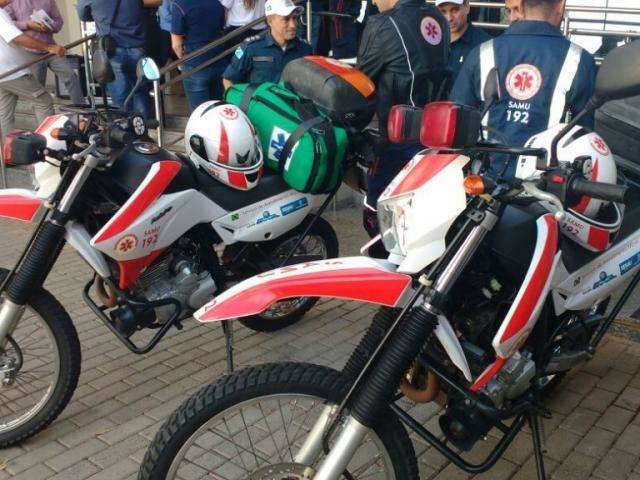 Com meta de reduzir tempo de espera, Samu inicia atendimento com motos