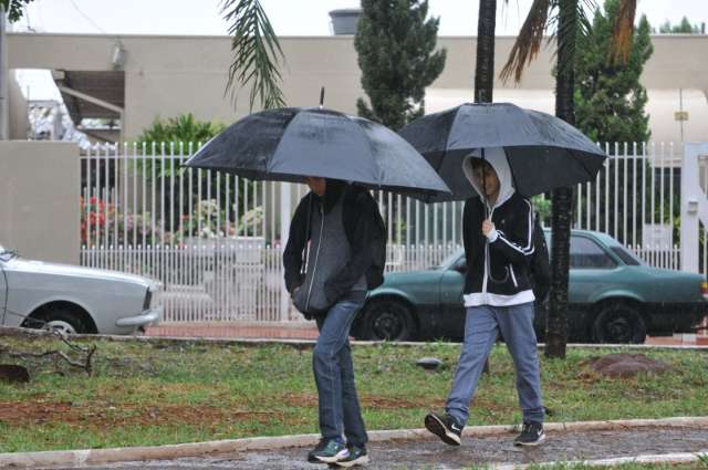 Frio deixa MS na quinta-feira; chuva d&aacute; tr&eacute;gua, mas volta no fim de semana
