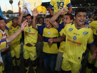 Cene conquista quarto título estadual em Aquidauana. Depois, equipe foi eliminada na primeira fase da Série D do Campeonato Brasileiro. (Foto: Divulgação)
