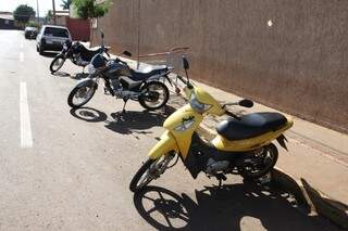 Somente quatro motos foram furtadas na região do shopping (Foto: Cleber Gellio)