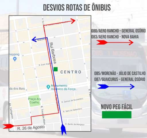 Altera&ccedil;&atilde;o nas linhas de &ocirc;nibus da 14 de Julho &eacute; transferida para quinta-feira