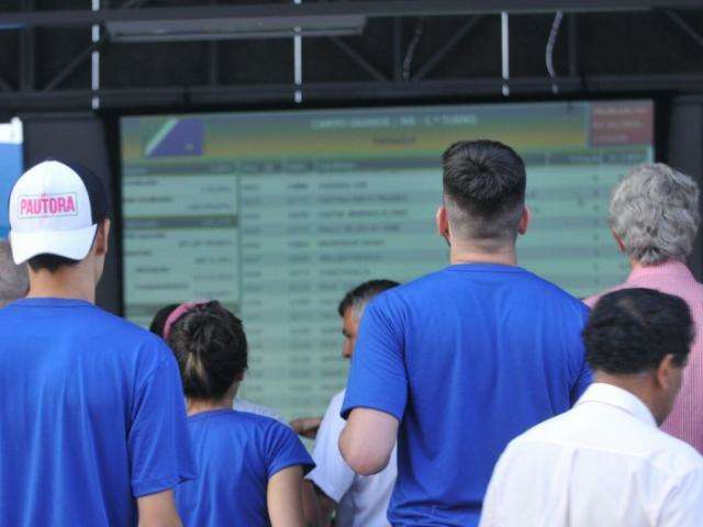 Torcidas come&ccedil;am a chegar ao TRE para acompanhar apura&ccedil;&atilde;o de votos