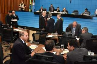 Deputados vão se reunir com representantes dos poderes, para discutir projetos (Foto: Assessoria/ALMS)