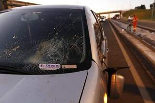 Idosa está em estado gravíssimo após ser atropelada no anel rodoviário Idosa está em estado gravíssimo após ser atropelada no anel rodoviário