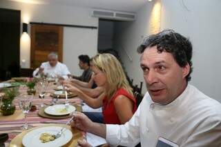 O chefe francês, Jean Charles Quesnelle comentou sobre a dificuldade de escolher os pratos (Foto: Paulo Francis)