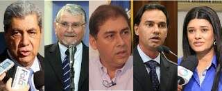 André, Zeca, Bernal, Marquinhos e Rose podem se enfrentar na corrida pela prefeitura da Capital