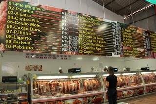 Carne foi o produto da cesta básica que ficou mais caro em 2014. (Foto: Marcos Ermínio/Arquivo)