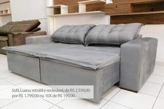 Última semana de Saldão GN Móveis tem sofá retrátil por apenas R$ 999,00