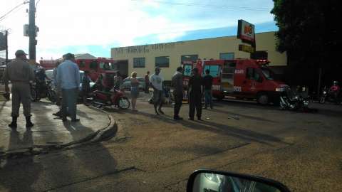 Acidente deixa trânsito lento na Mascarenhas de Moraes