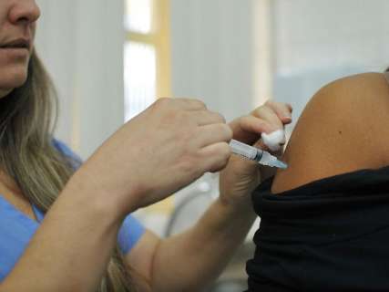 Vacinação contra gripe é prorrogada até junho; MS imunizou 58,71%