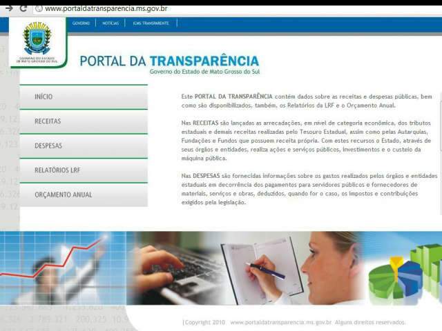  Poderes ignoram divulga&ccedil;&atilde;o de sal&aacute;rio e dificultam acesso em MS
