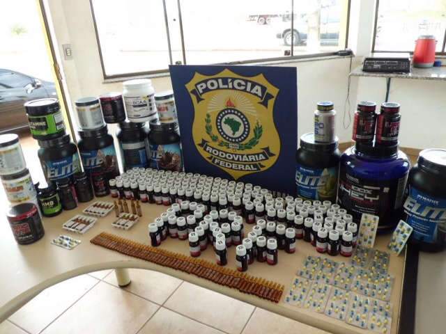  PRF apreende medicamentos e anabolizantes que seguiam para Cuiab&aacute;
