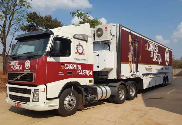 Carreta da justi&ccedil;a itinerante atende esta semana em Novo Horizonte do Sul