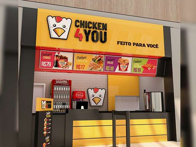 Chicken 4You, novo frango frito no balde.  Mais sequinho e fresquinho 