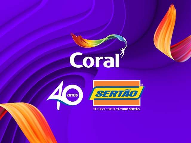 Parceria Sertão e Coral é a melhor novidade para quem quer pintar