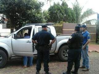Brasileiros foram presos em Pedro Juan Caballero (Foto: Leo Veras)