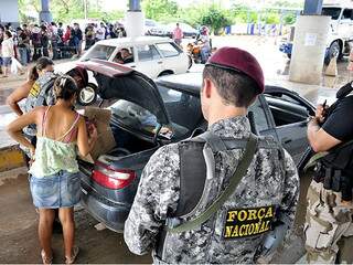 Operação Brabo está fiscalizando fronteira de Corumbá com a Bolívia. (Foto: Diário Online)