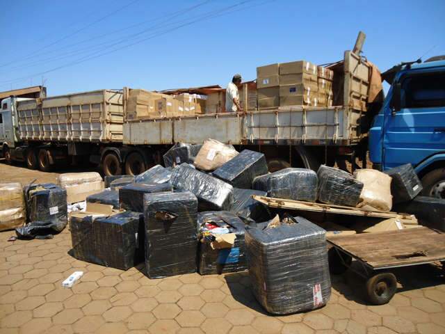  PF fecha dep&oacute;sito com mais de R$ 1 milh&atilde;o de mercadorias contrabandeadas