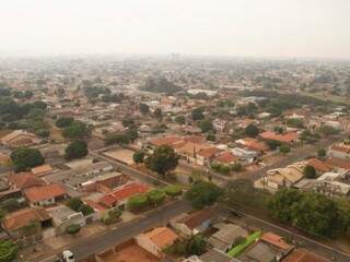 O bairro Jacy visto de cima (Foto: Gabriel Rodrigues)
