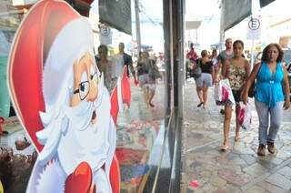 Vendas do Natal de 2012 podem ter sido até 10% maiores que em 2011, acredita a CDL (Foto: João Garrigó)