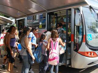 Reivindicação surge em meio a nova licitação do transporte coletivo urbano em Campo Grande, que deve ser publicada até o mês que vem. (Foto: Simão Nogueira)
