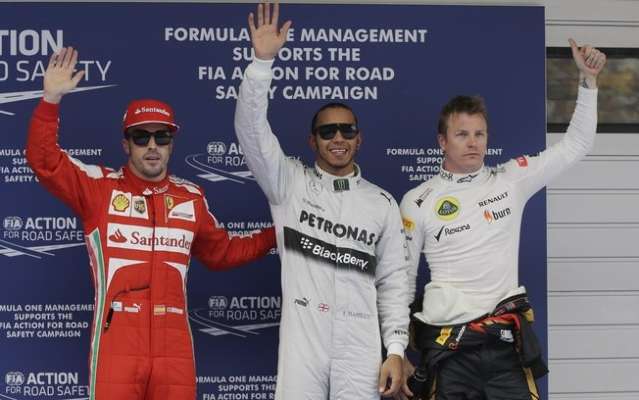Hamilton &eacute; pole no GP de Xangai; Felipe Massa larga em 5&ordm;