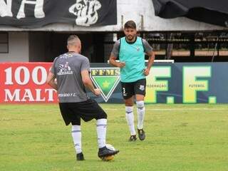 Operário fez último treino no palco da decisão (Foto: Anderson Ramos/Operário FC)