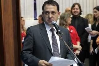 O deputado estadual Márcio Fernandes (PMDB) indicado pelo partido para à sucessão de Alcides Bernal. (Foto: Arquivo)