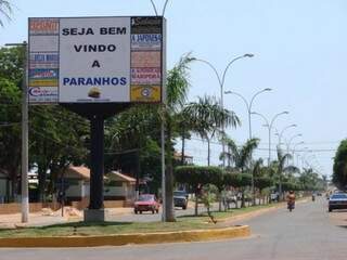 Cidade de Paranhos lidera índice de assassinatos em Mato Grosso do Sul (Foto: Divulgação)